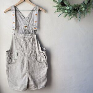 Vintage Y2K 90s Route 66 Khaki Shortalls